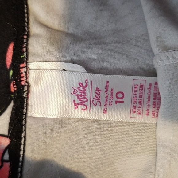 Floral Print Girl Sleep Shorts - Picture 3 of 3